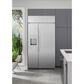 GE Profile 42" Side-by-Side Refrigerator in Fingerprint Resistant Stainless Steel, , large