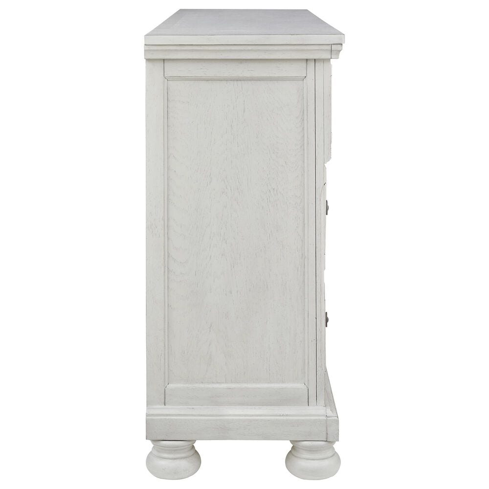 Ashley Robbinsdale 4 Piece Queen Bedroom Set in Antique White, , large