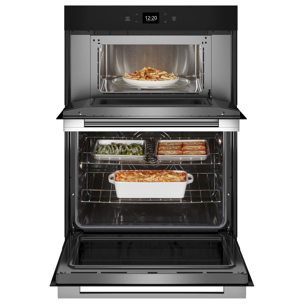 Whirlpool 30&quot; Smart Built-In Electric Combination Wall Oven with Air Fry and Fan Convection Cooking in Fingerprint Resistant Stainless Steel, , large