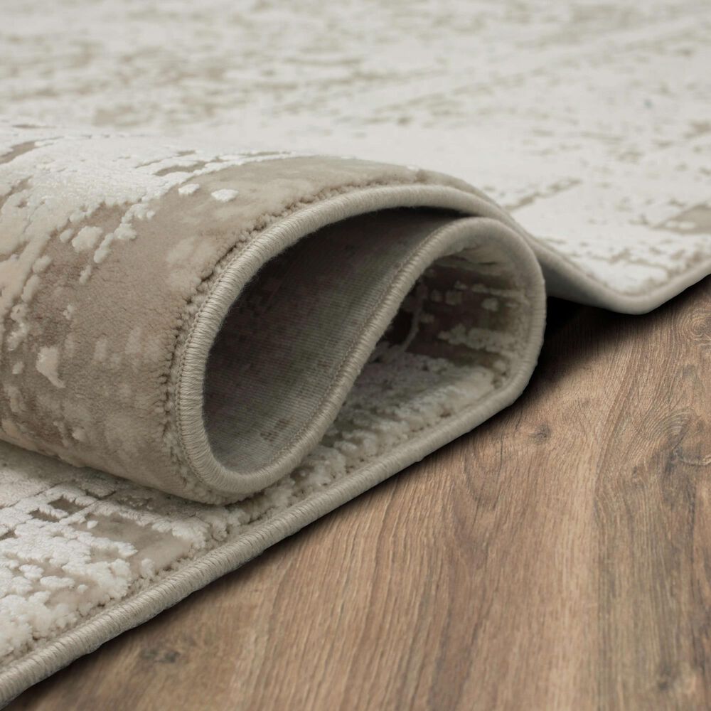 Karastan Tryst Vinci 5&#39; x 8&#39; Cream Area Rug, , large