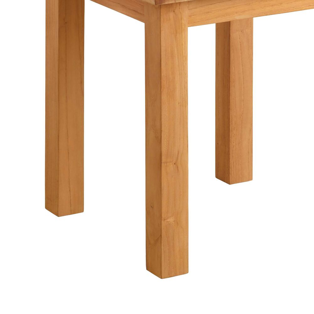 Linon Home Decor Carenen Patio Side Table in Natural, , large