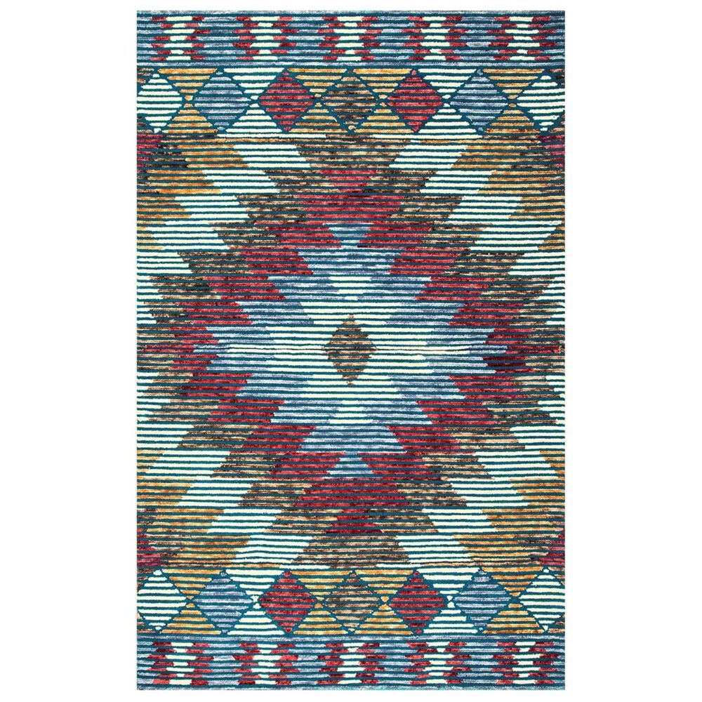 nuLOOM Anaheim MJAH08A 7'7" x 9'6" Multicolor Area Rug, , large