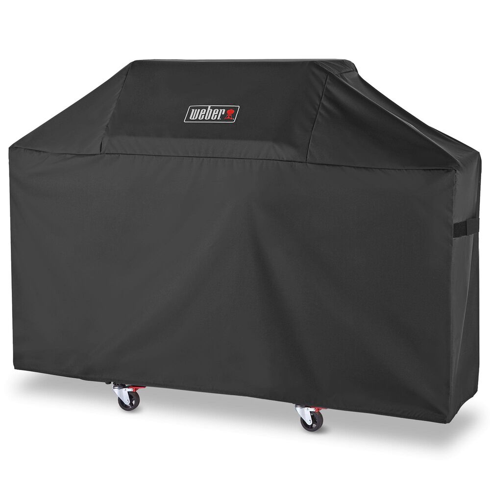 Weber Genesis 300 Premium Grill Cover in Black, , large