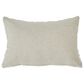 Ashley Farissen 14" x 22" Lumbar Throw Pillow in White and Tan, , large