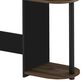 HOMLUX 32" Computer Desk with Two Drawers in Columbia Walnut and Black, , large