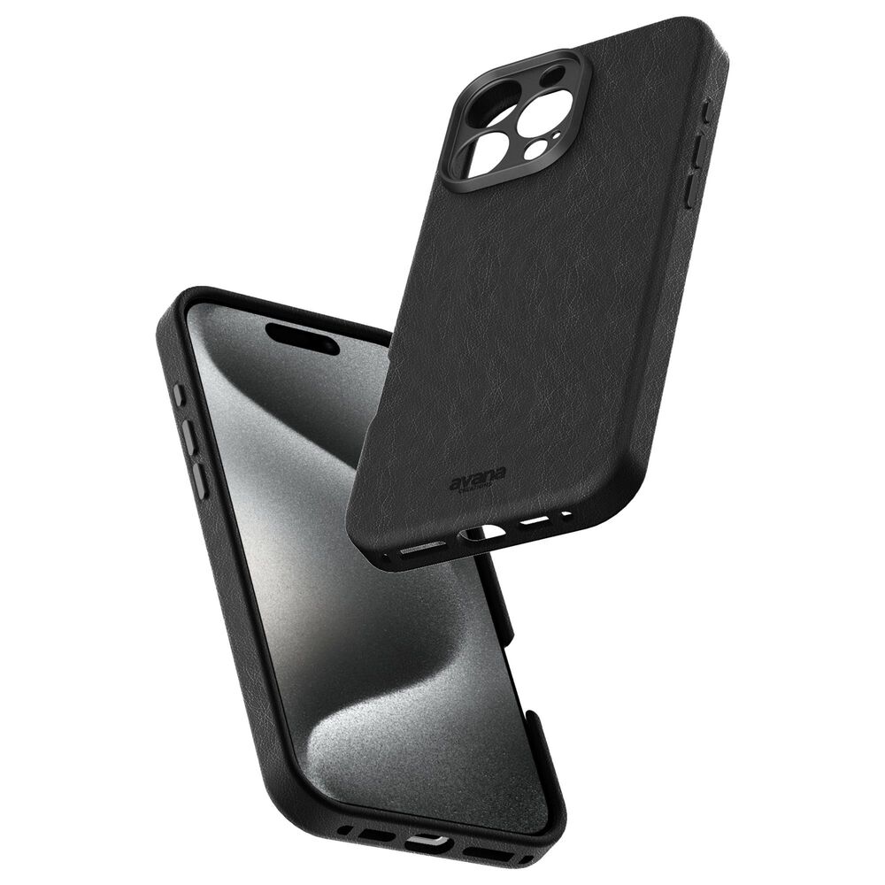ITSkins Leather MagSafe Case for Apple iPhone 16 Pro Max in Ash, , large
