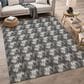 Dalyn Rug Company Soft Essentials Chevron Black 10" x 14" Area Rug, , large