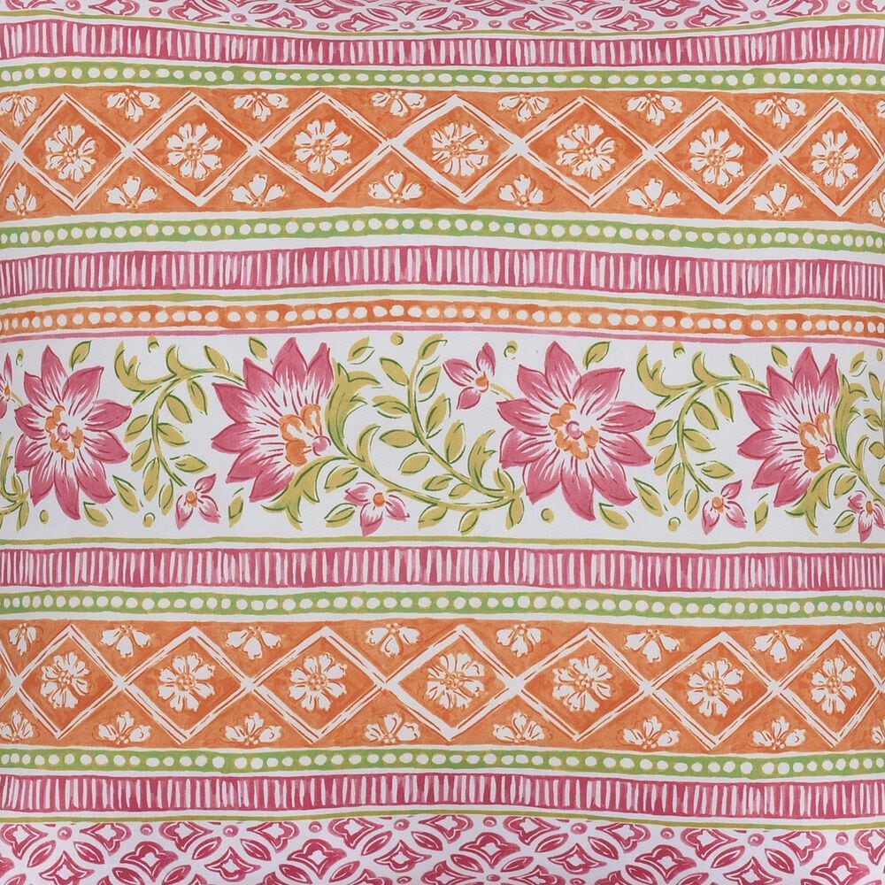 J. Queen New York Shiloh 18&quot; Square Throw Pillow in Pink, , large