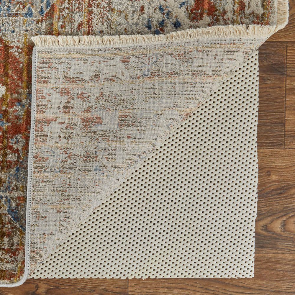Feizy Kaia 39HWF 5&#39; x 7&#39;9&quot; Blue and Red Area Rug, , large