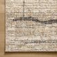 Loloi Bleecker Natural and Charcoal 4" x 6" Area Rug, , large
