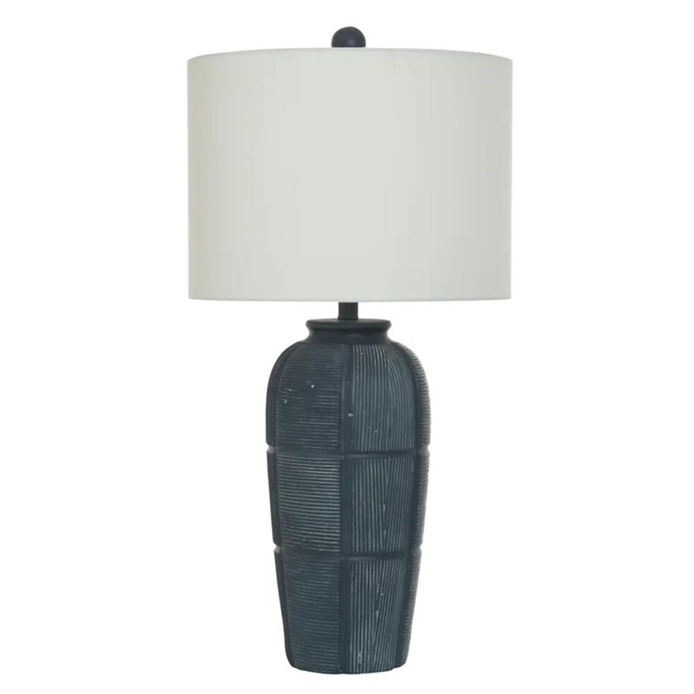 Flair Industries Indore Charcoal Table Lamp, , large