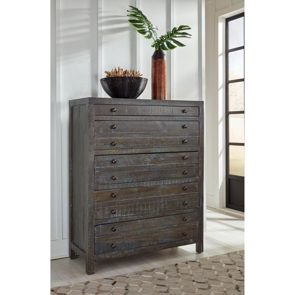 Urban Home Townsend Chest in Gunmetal, , large