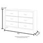Pacific Landing Felicity Dresser in High Glossy White, , large