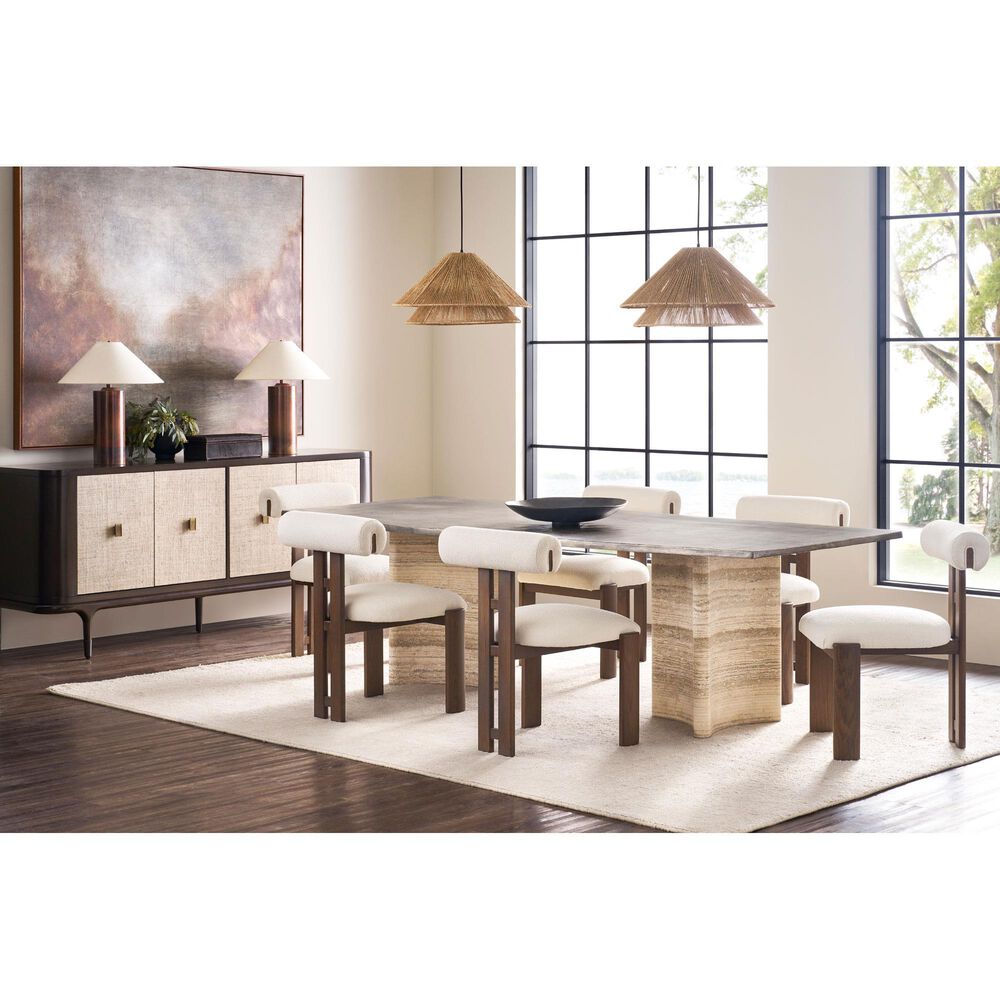 Vanguard Furniture Wright Side Chair in Saddle, , large