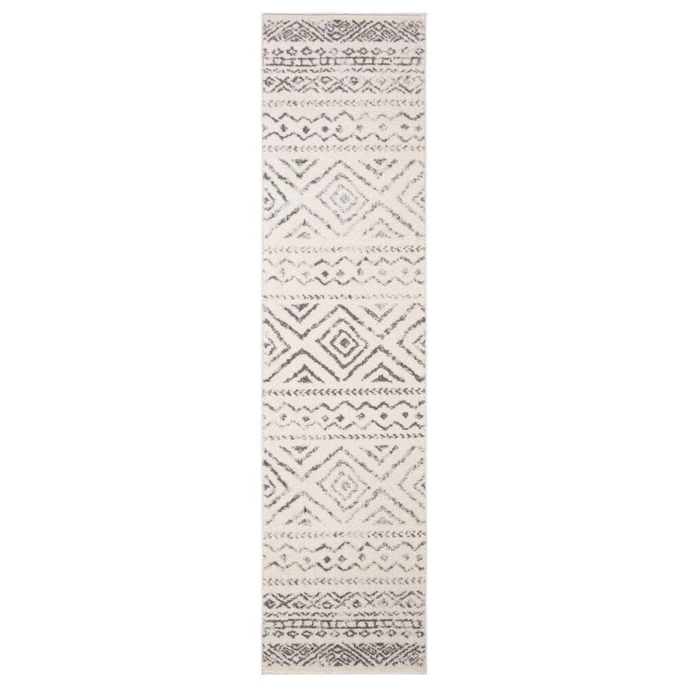 Safavieh Tulum TUL267A 2&#39; x 11&#39; Ivory and Grey Runner, , large