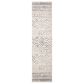 Safavieh Tulum TUL267A 2" x 11" Ivory and Grey Runner, , large