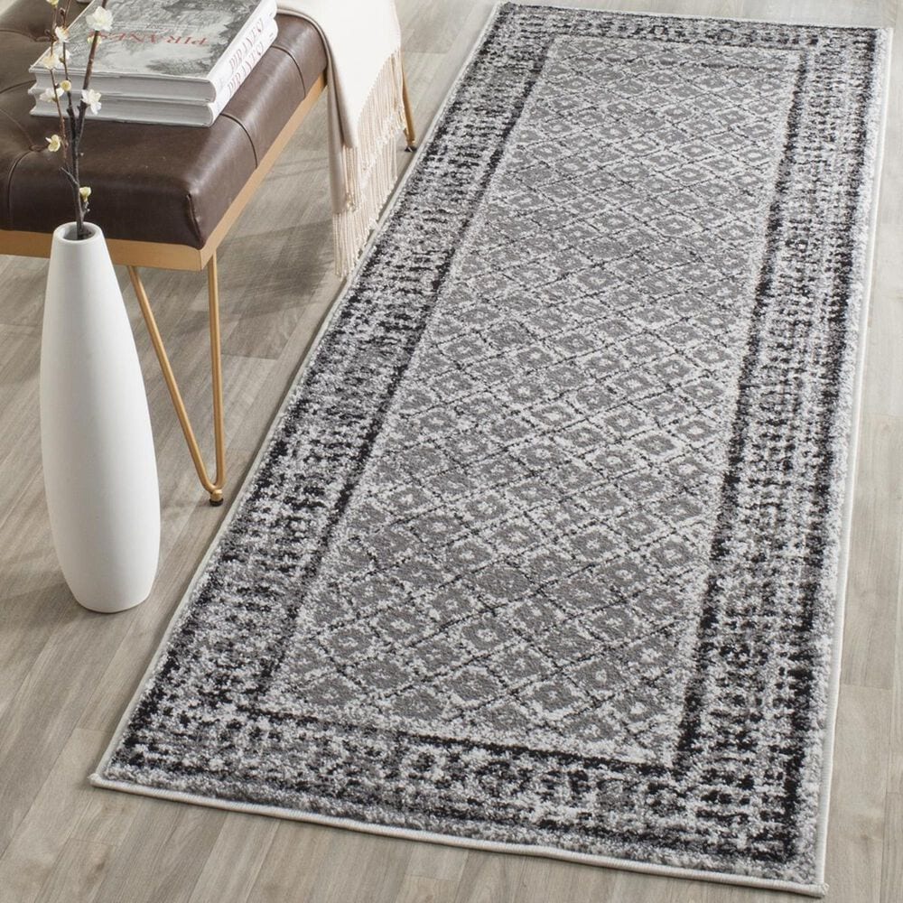 Safavieh Adirondack ADR110B-212 2"6" x 12" Ivory/Silver Runner, , large