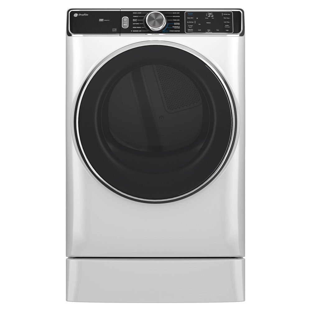 GE Profile GE Profile 7.8CF Capacity Smart Front Load Gas Dryer, , large