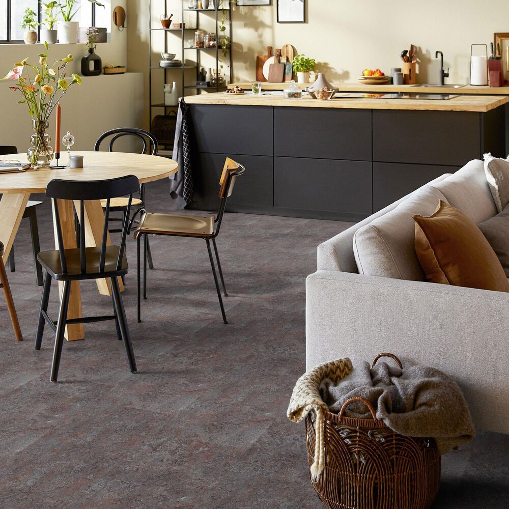 Forbo Marmoleum Cinch Loc Seal 12&quot; x 36&quot; Laminate Tile in Oyster Mountain, , large