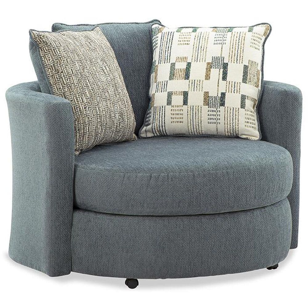ViviCasa Swivel Chair in Empanada Blue, , large
