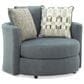 ViviCasa Swivel Chair in Empanada Blue, , large