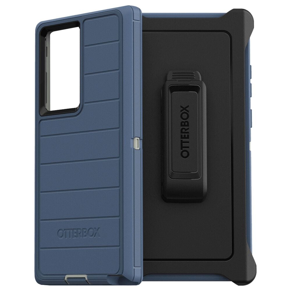 Otterbox Defender Pro Case for Samsung Galaxy S22 Ultra in Fort Blue, , large