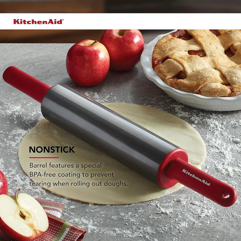 KitchenAid Gourmet Rolling Pin in Red, , large
