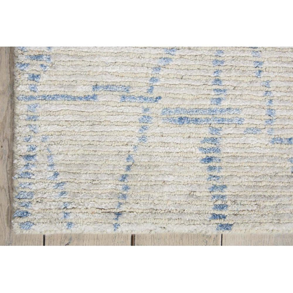 Nourison Ellora ELL02 5&#39;6&#39;&#39; x 7&#39;5&#39;&#39; Sky Area Rug, , large