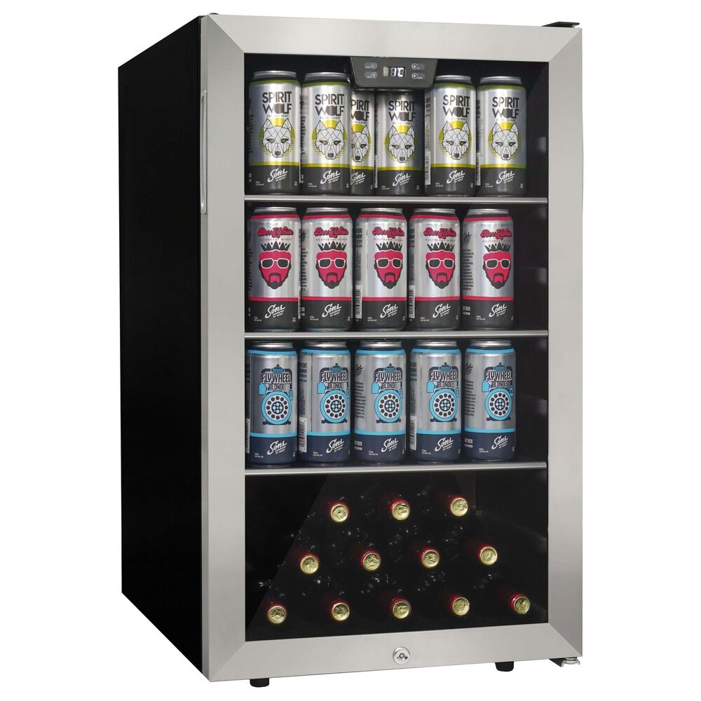 Danby 4.5 Cu. Ft. Beverage Center in Stainless Steel, , large