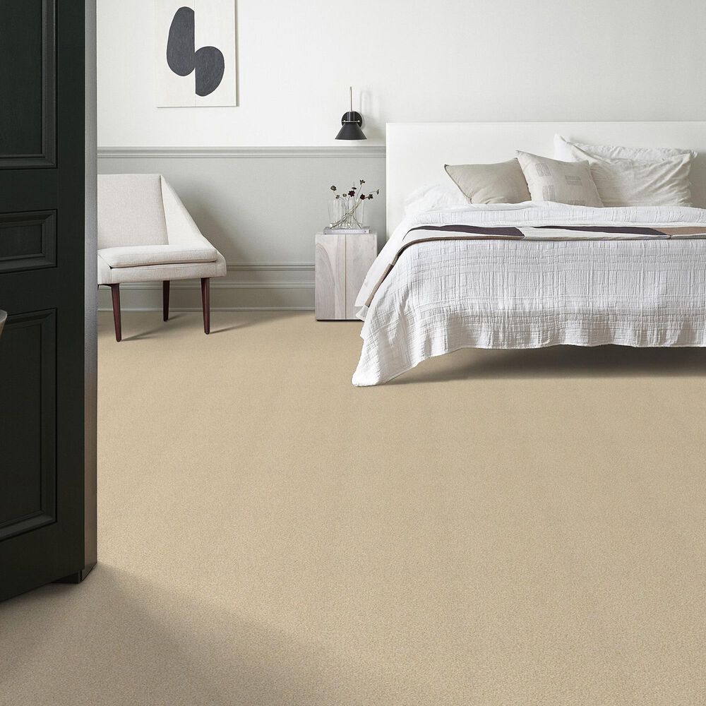 Shaw Tonal Comfort Blue Carpet in Sun Kissed, , large