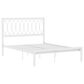 Richlands Furniture Naomi Full Platform Bed in White, , large