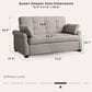 Lifestyle Solutions Hampton Queen Convertible Sofa in Steel, , large