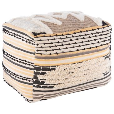 Surya Gemma Pouf in Multi, , large