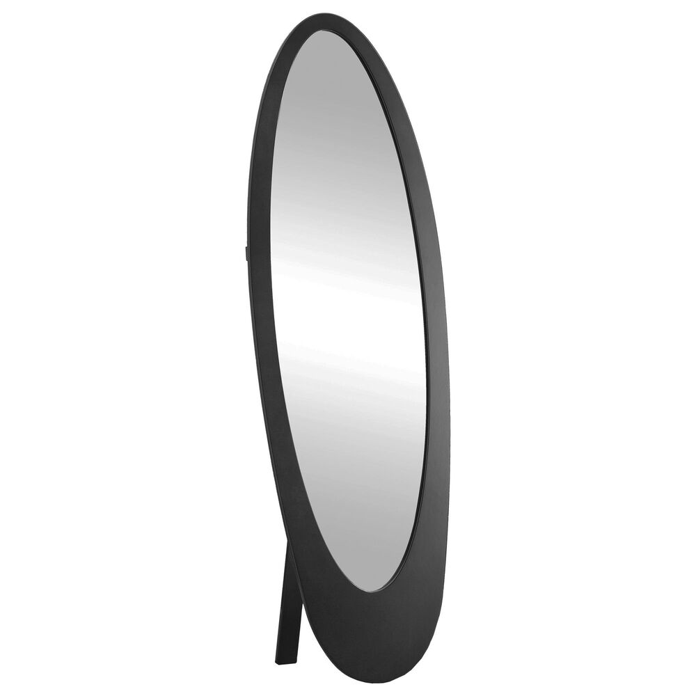 Monarch Specialties 59" Mirror in Black, , large