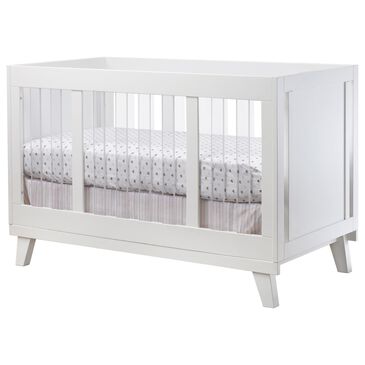 Sorelle Uptown Crib in White, , large