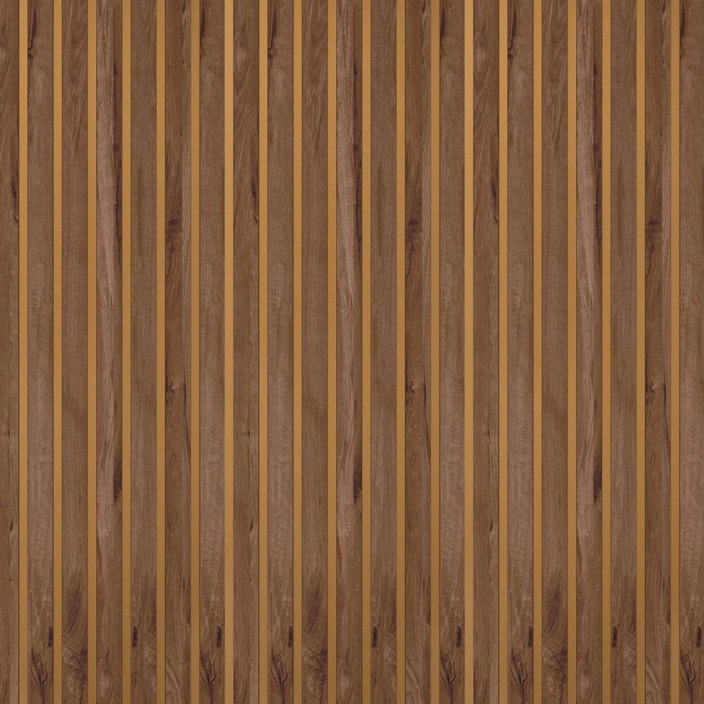 Paramount Castle Oak and Bronze 11.8" x 109" Wall Panel, , large