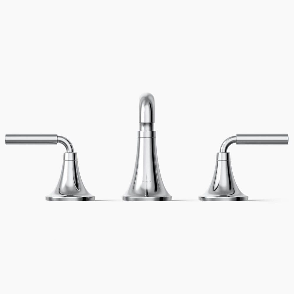 Kohler Tone Widespread Bathroom Sink Faucet in Polished Chrome, , large