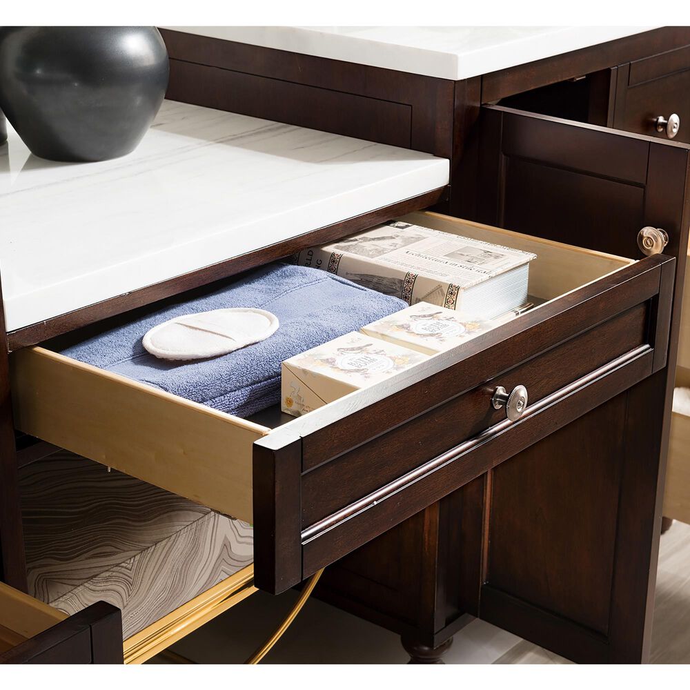 James Martin Copper Cove Encore 26" Drawer Unit Top in Burnished Mahogany, , large