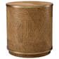 Eichholtz Velutto Side Table in Caramel and Brushed Brass, , large