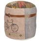Maple and Jade Bike Stuffed Pouf in Multicolor, , large