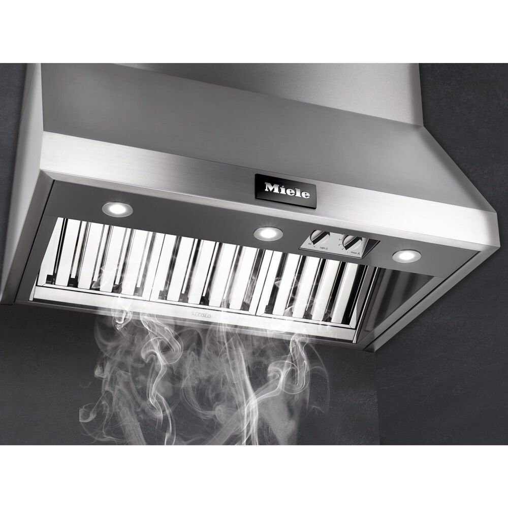 Miele 48&quot; Wall Mount Range Hood in Stainless Steel, , large