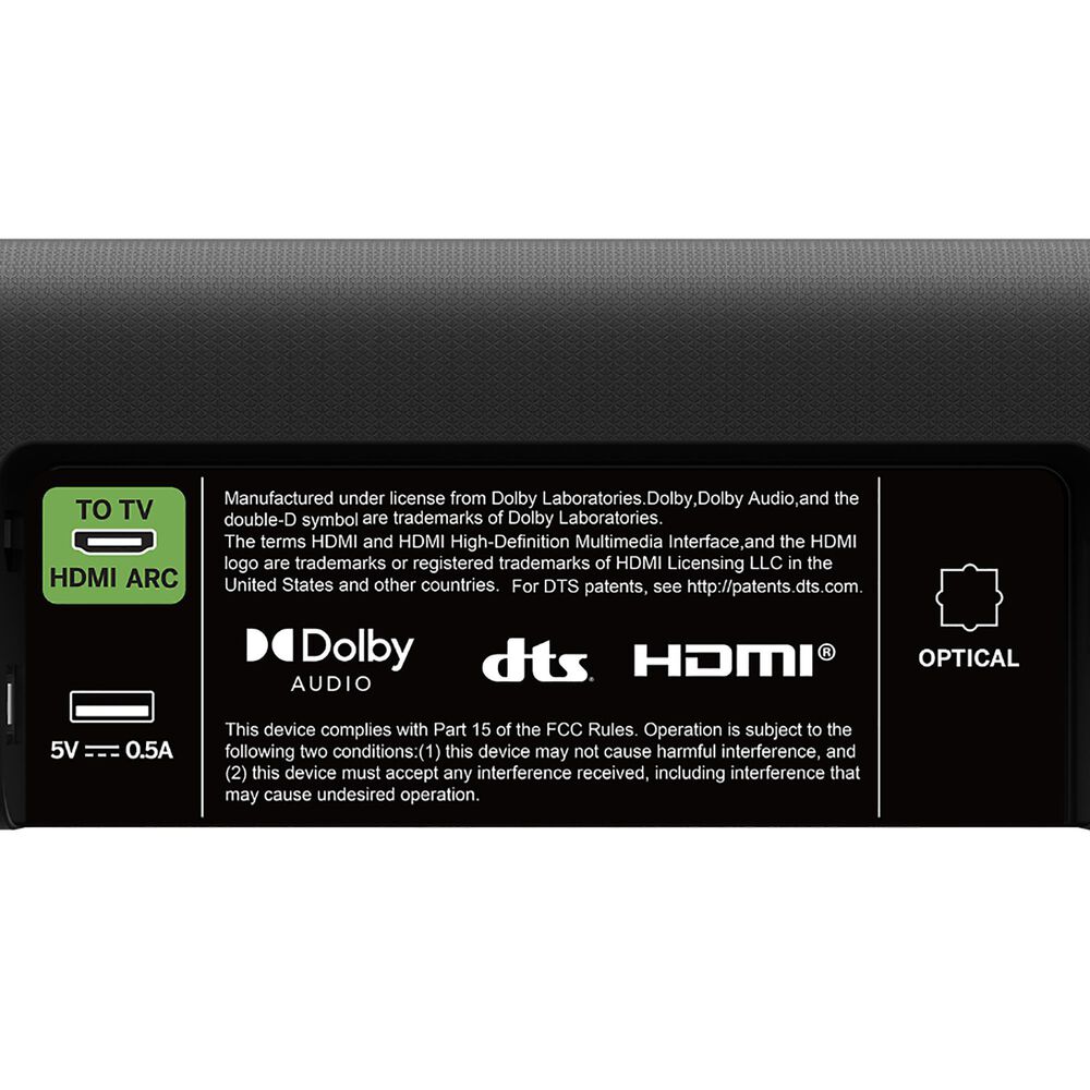 VIZIO V-Series 2.1 Compact Sound Bar | V21t-J8 | NFM