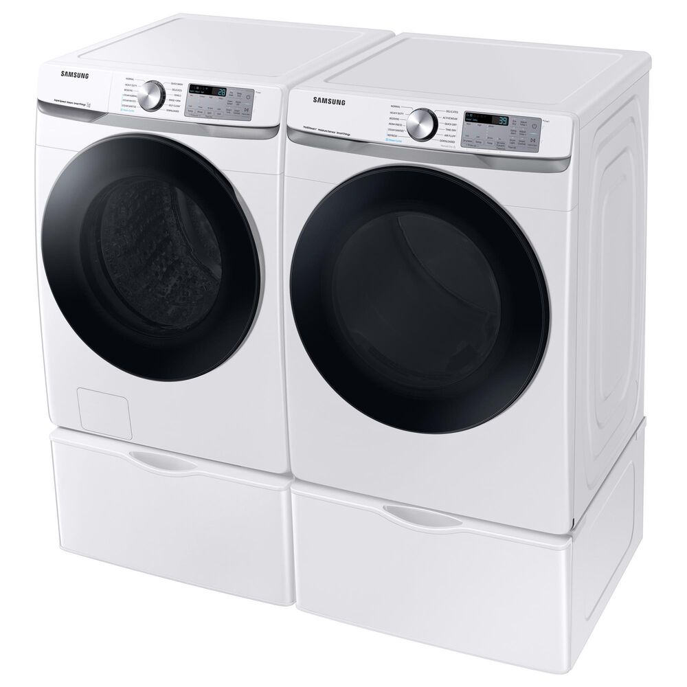 Samsung 7.5 Cu. Ft. Capacity Gas Dryer with Steam in White, , large