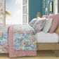 J. Queen New York Bahama 3-Piece Full/Queen Quilt Set in Aqua, , large