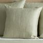 Ann Gish Lamina 22" x 22" Square Throw Pillow in Sage, , large