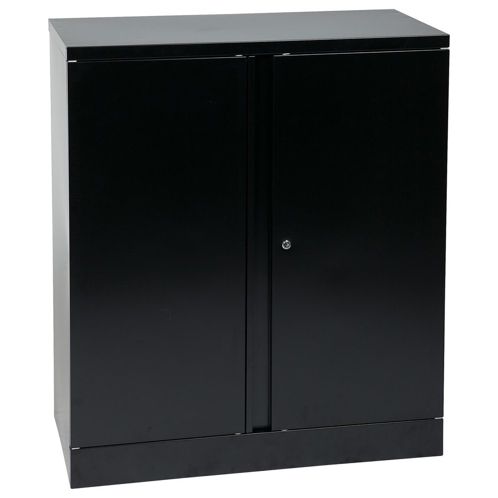 OSP Home 42" Storage Cabinet in Black, , large