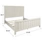 Ashley Shaybrock Queen Panel Bed in Antique White, , large