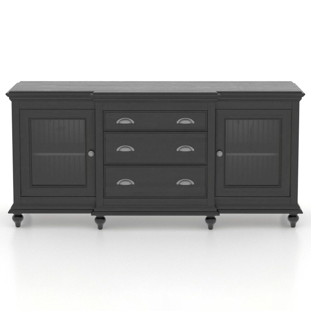 Declan Dining 2-Door Buffet in Black, , large