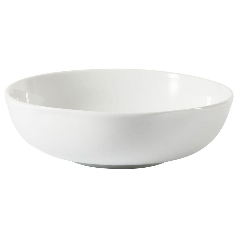 Gibson Homewares Aspen Drift 12-Piece Round Ceramic Dinnerware Set in White, , large