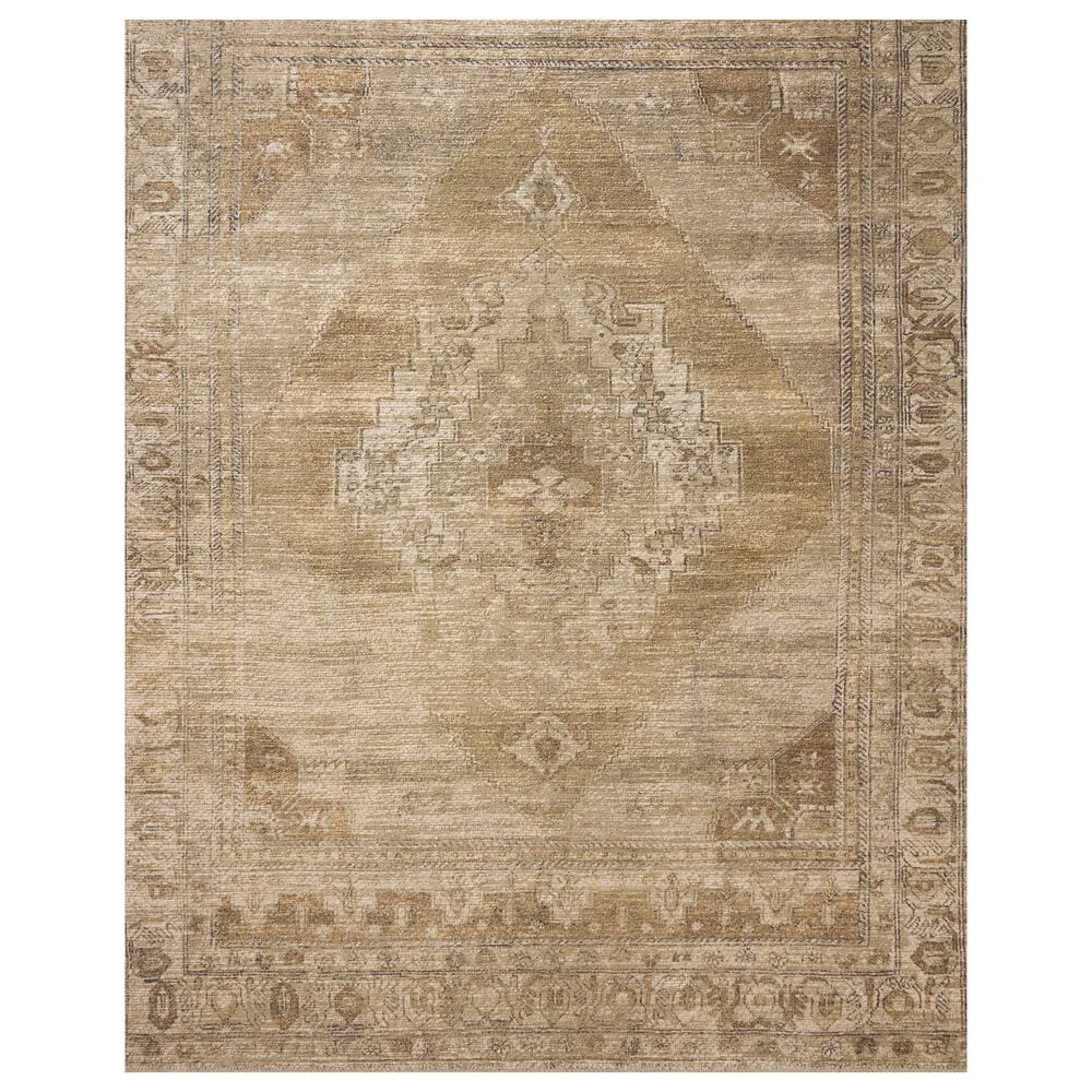 Amber Lewis x Loloi Cambria Taupe and Antique Bronze 7"6" x 9"6" Area Rug, , large